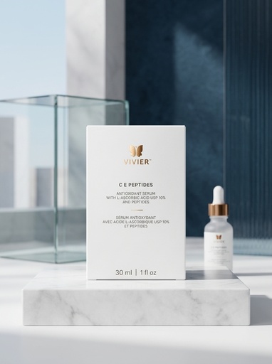 Sérum Antioxydant A Base De Vitamine C Et De Peptides